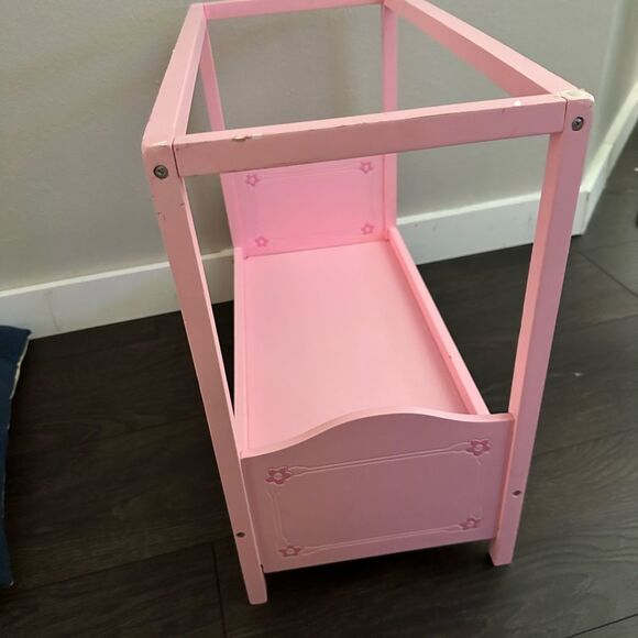 Our Generation Pink Canopy Doll Bed - Picture 1 of 13